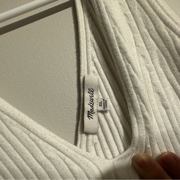 Madewell White Tank Top - Picture 2 of 3